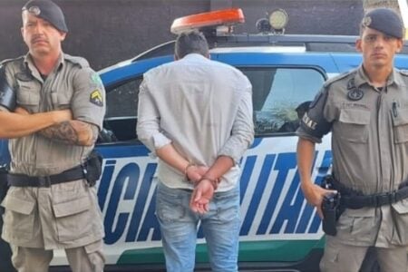 Homem é preso após tentar furtar shopping da Região da 44, em Goiânia