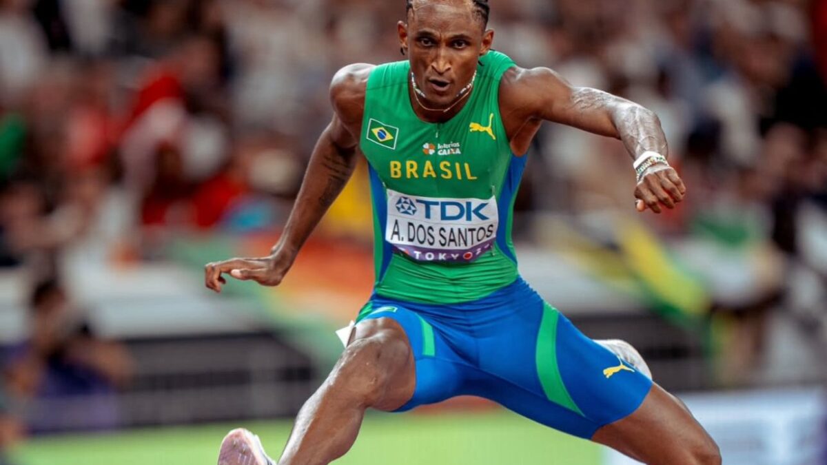 Alisson conquista medalha de prata no mundial de Atletismo