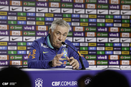 Ancelotti projeta partida contra Bolívia