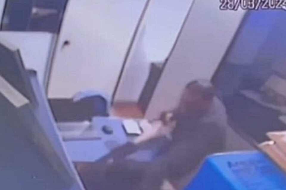 Imagens do circuito interno de segurança