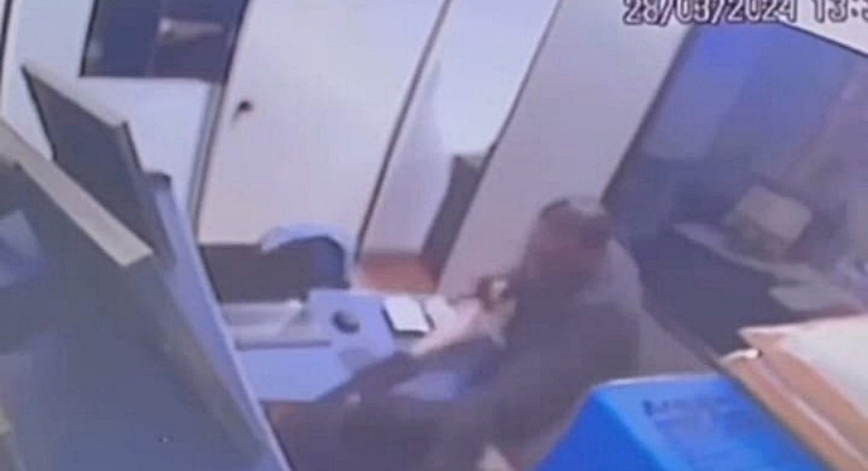 Imagens do circuito interno de segurança