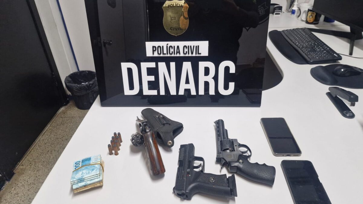 Imagem dos itens apreendidos