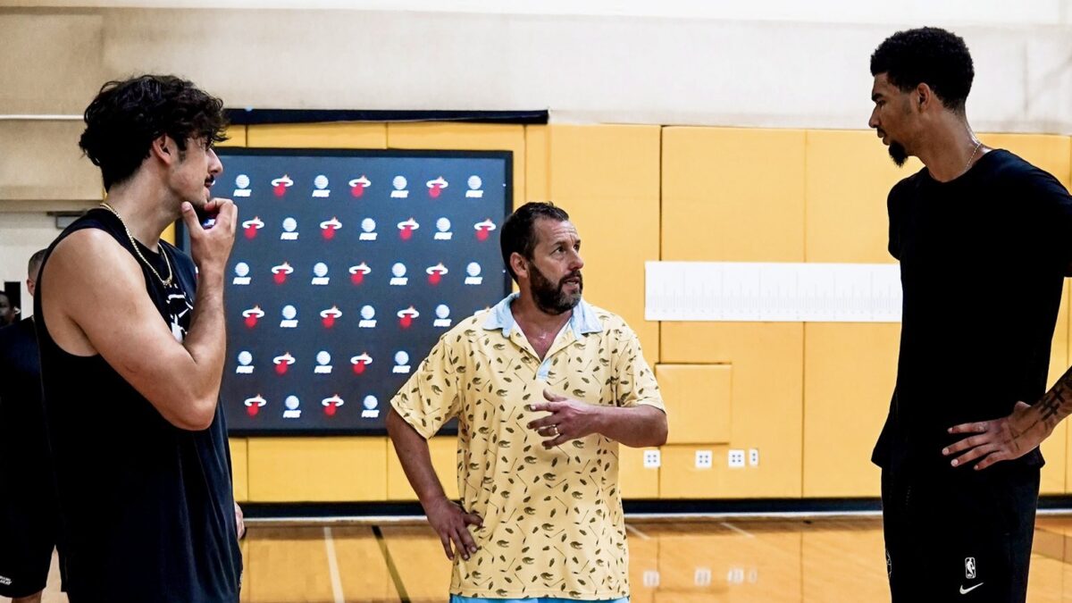 Jaime Jaquez Jr., Adam Sandler e Kel'el Ware