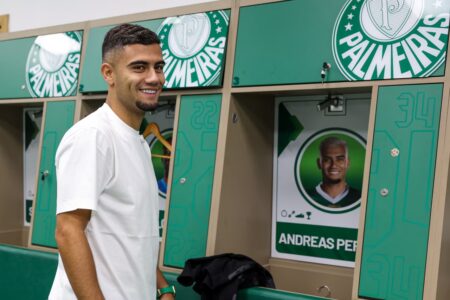 Andreas Pereira, novo jogador do Palmeiras