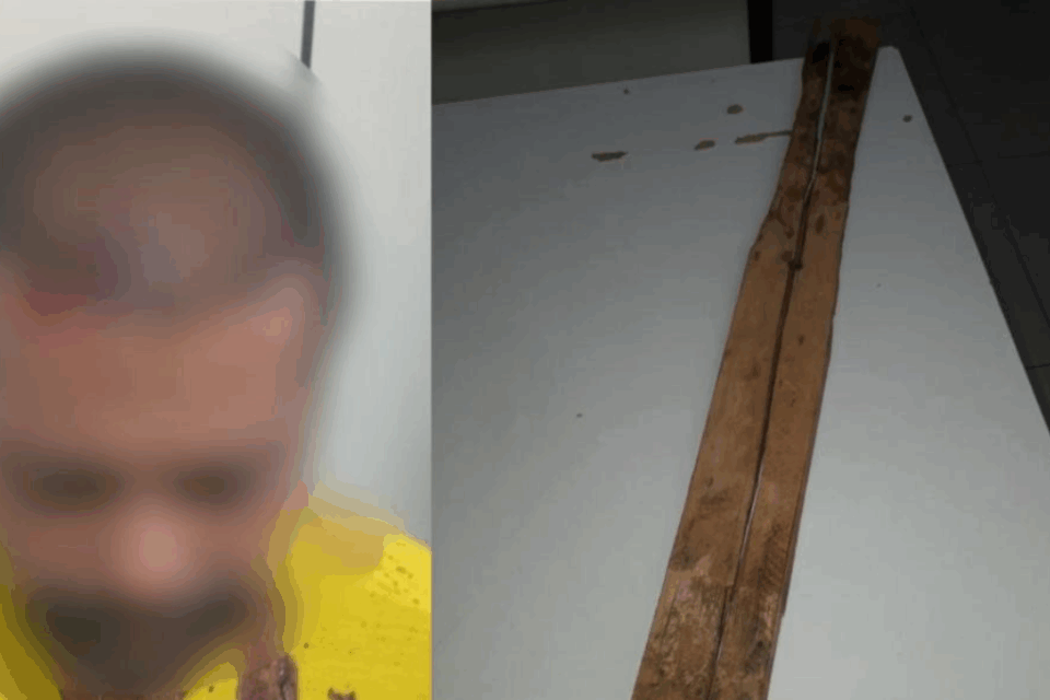 Homem é preso suspeito de agredir vizinho com pedaço de madeira após discussão por conta de som alto em Anápolis
