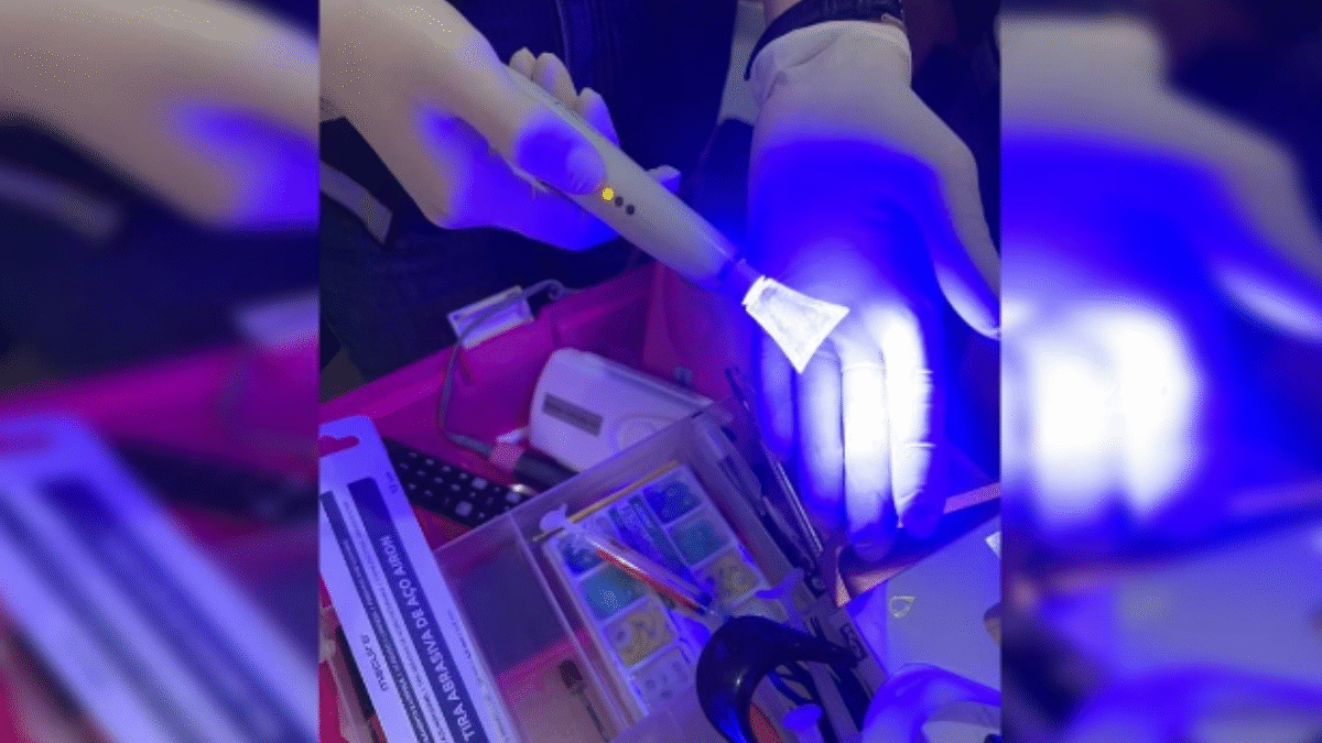 Imagem de equipamentos usados na clínica