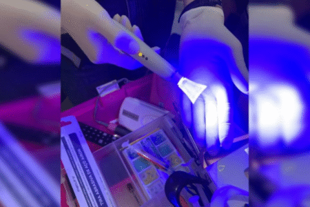 Imagem de equipamentos usados na clínica