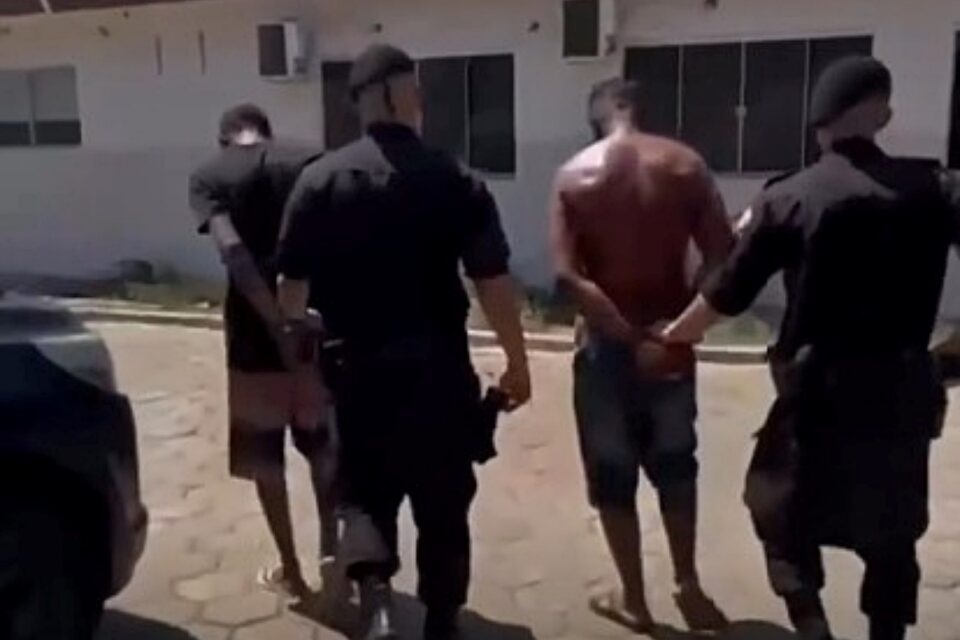 Imagem dos presos