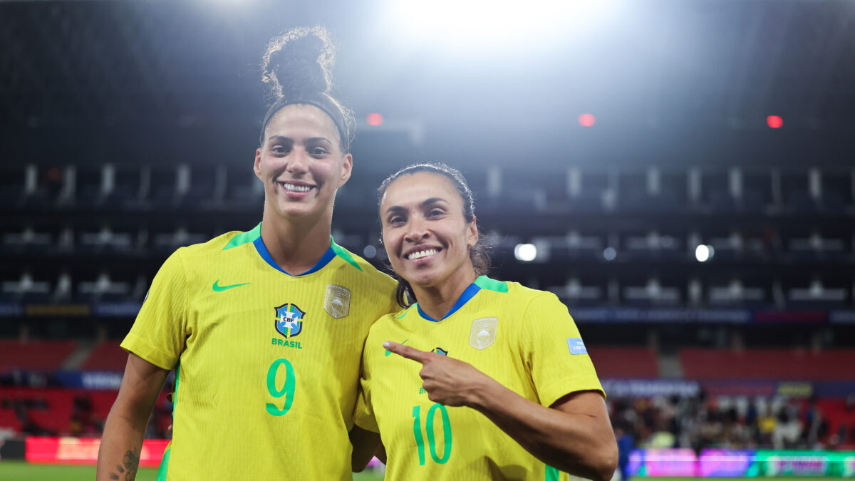 Amanda Gutierres e Marta