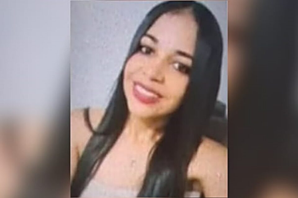 Imagem da jovem morta por Rildo