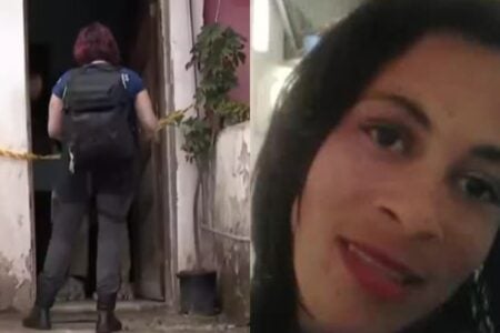 Caline Arruda pediu um último abraço ao filho antes de morrer Menino de 9 anos mata a própria mãe a facadas; polícia confirma motivo do crime