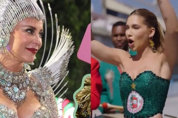 Paolla Oliveira fala de Virginia Fonseca após estreia na Grande Rio; veja o que ela disse Influencer no lugar da atriz rainha de bateria