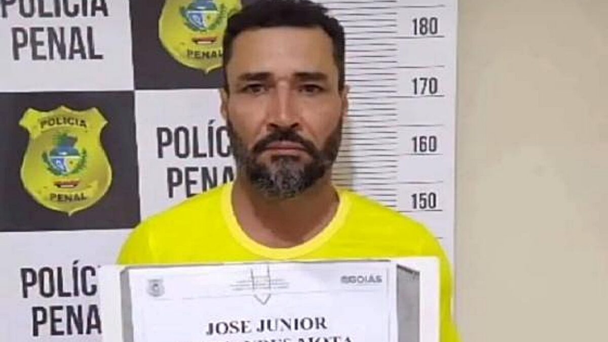 Imagem do homem preso