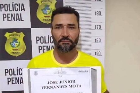 Imagem do homem preso