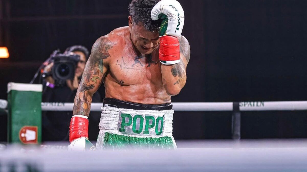 Popó se desculpa com público e sai em defesa do filho