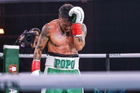 Popó se desculpa com público e sai em defesa do filho