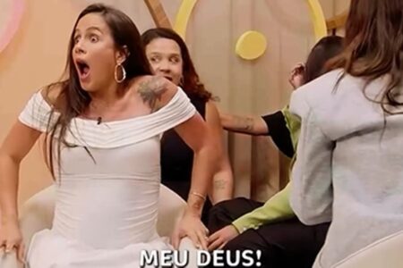 Vídeo: jornalista entra em trabalho de parto ao vivo enquanto falava sobre gravidez Marina Cardoso avisou que sua bolsa havia estourado