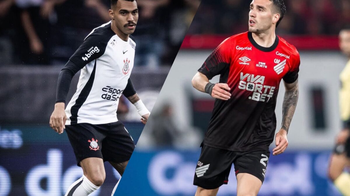 Corinthians defende a vantagem do empate diante Athletico-PR