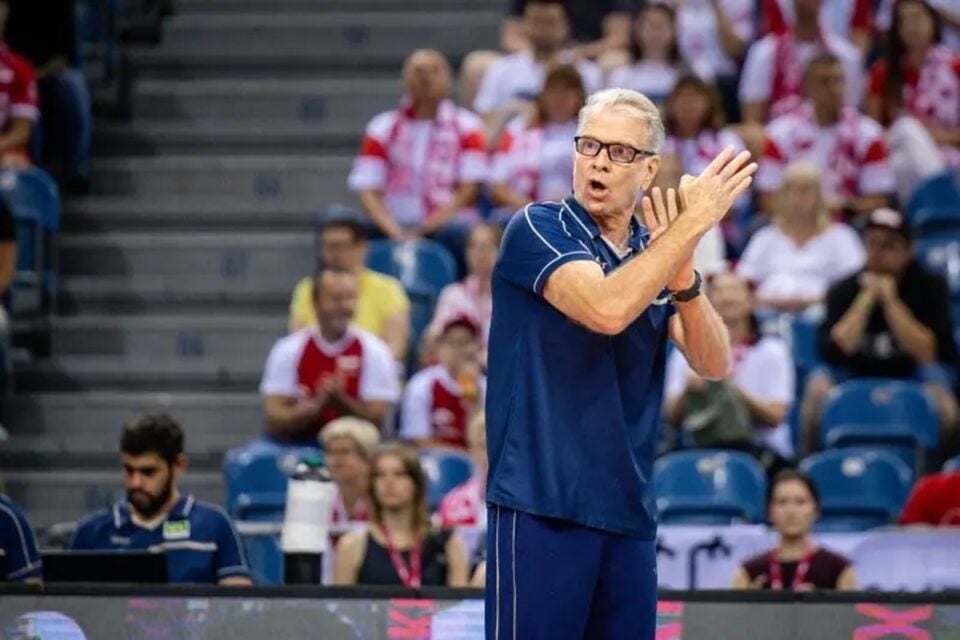 Bernardinho, técnico da seleção brasileira