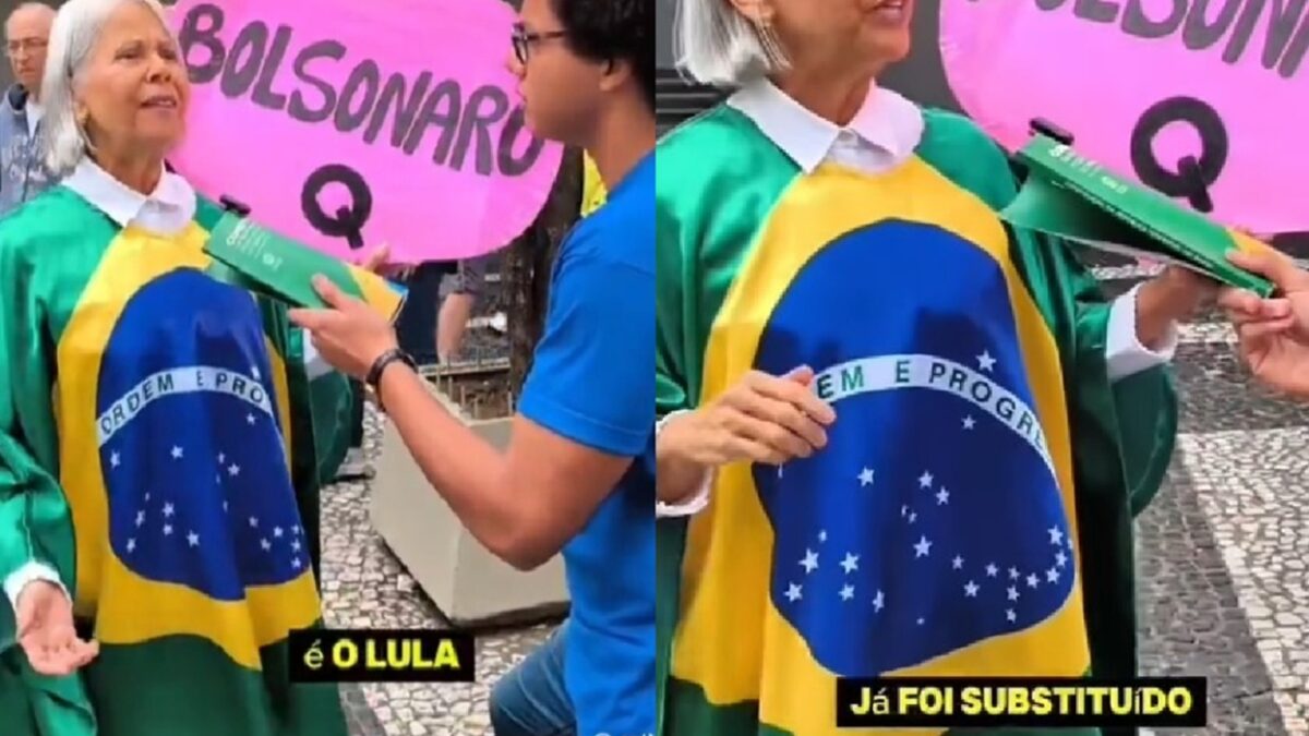 Bolsonarista diz que Lula e STF foram substituídos por sósias e clones vídeo Pega imagens do Moraes antigamente e atuais ato de 7 de setembro