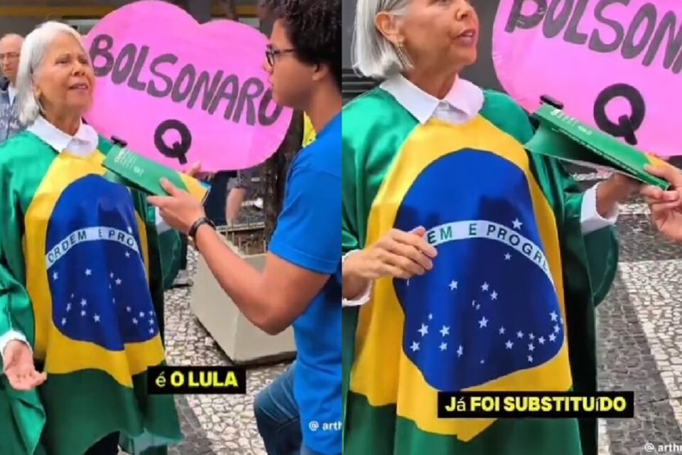 Bolsonarista diz que Lula e STF foram substituídos por sósias e clones vídeo Pega imagens do Moraes antigamente e atuais ato de 7 de setembro