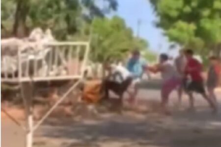 Idoso tem nariz quebrado após pedir que adolescentes parassem de jogar pedras em árvore