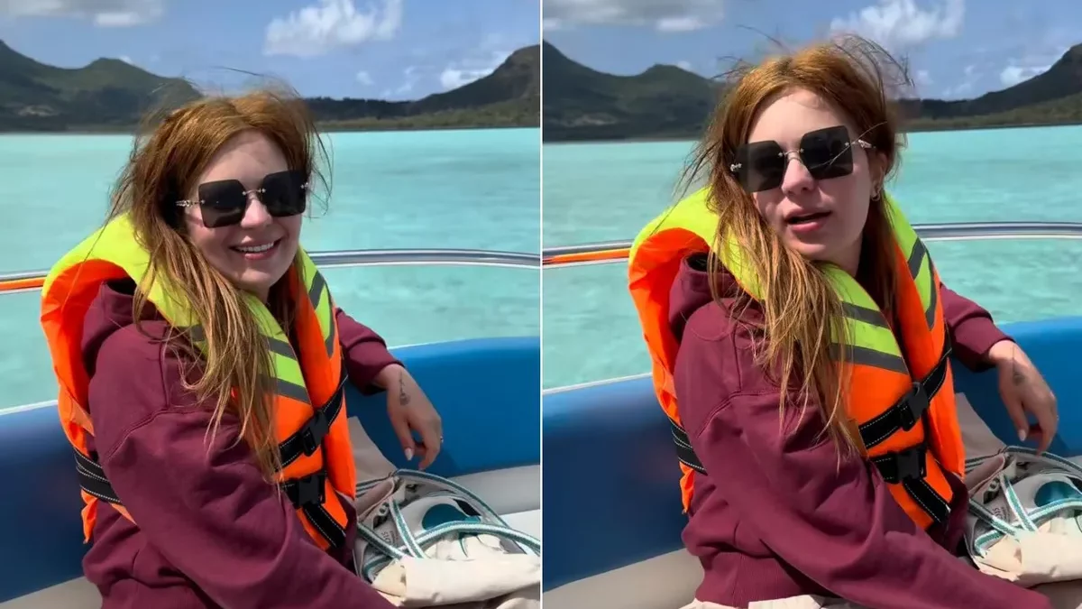 Viih Tube passa por apuro em passeio de barco