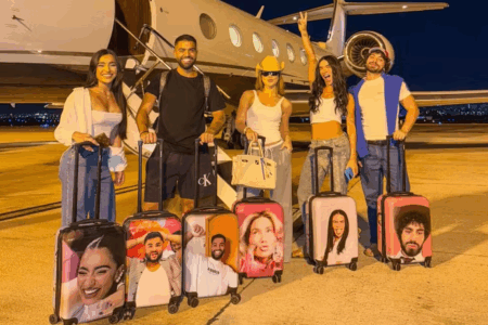 Solteira, Virginia Fonseca embarca para viagem pela Europa com amigos