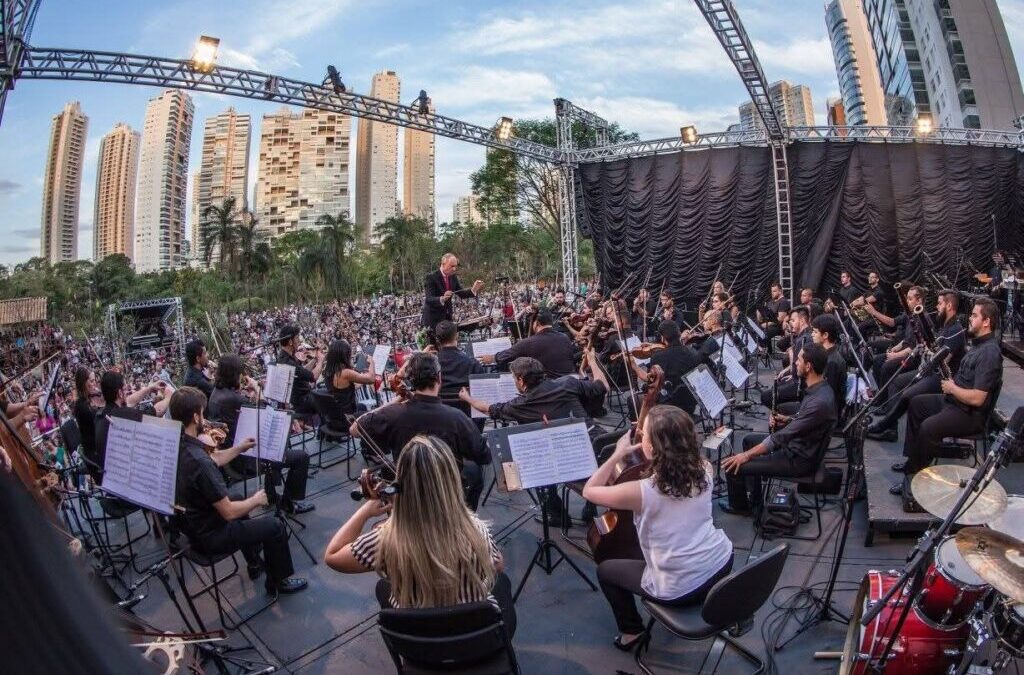 Orquestra Filarmônica de Goiás (Foto: Secti)