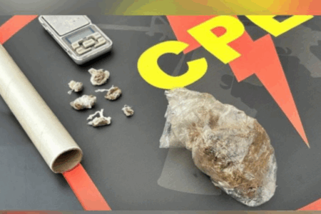 Drogas apreendidas pela polícia