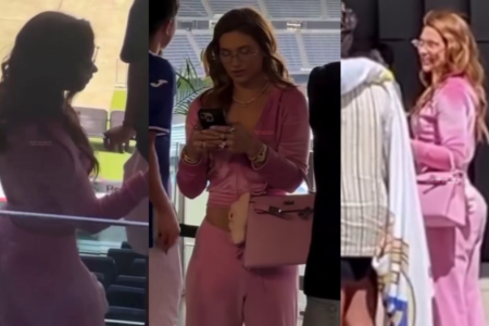 Virginia Fonseca visita estádio do Real Madrid em meio a rumores de romance com Vini Jr