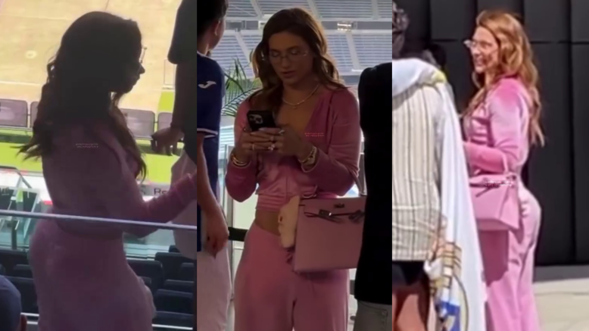 Virginia Fonseca visita estádio do Real Madrid em meio a rumores de romance com Vini Jr