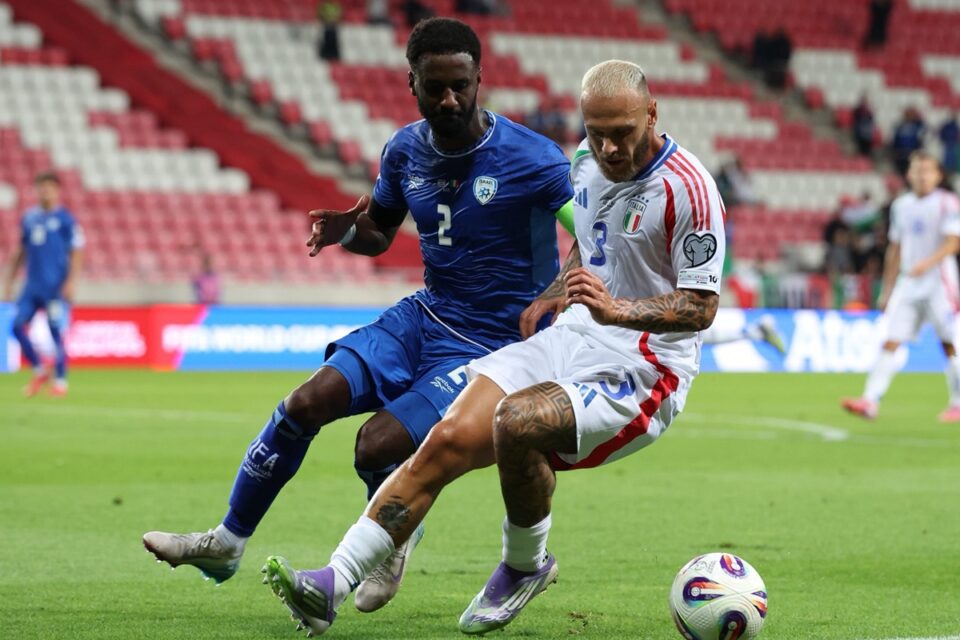 Jogo entre Itália e Israel nas Eliminatórias