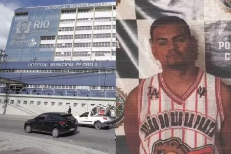 RJ: bandidos invadem hospital com 36 pacientes em estado grave e 8 gestantes; saiba quem era o alvo Criminosos encapuzados Hospital Pedro II