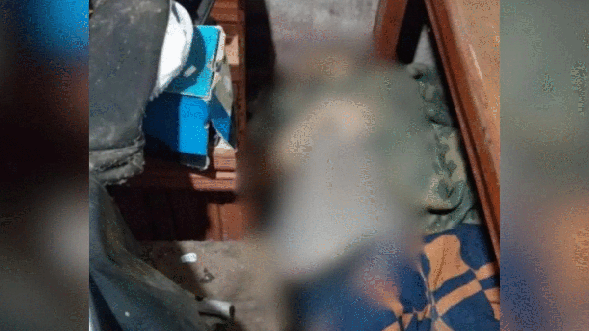 Homem é encontrado morto dentro da própria casa no Bairro São Lourenço em Anápolis (Foto: Reprodução)