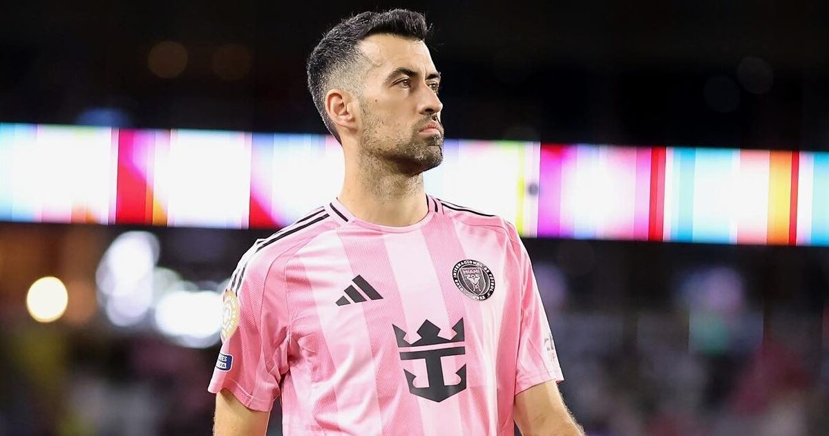 Sergio Busquets, volante do Inter Miami