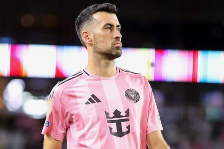 Sergio Busquets, volante do Inter Miami