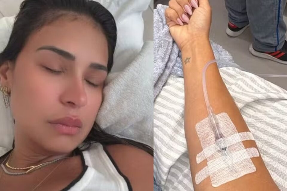 Simone Mendes passa mal e conta com apoio do marido após diagnóstico; veja Cantora relatou os sintomas e compartilhou de Kaká Diniz