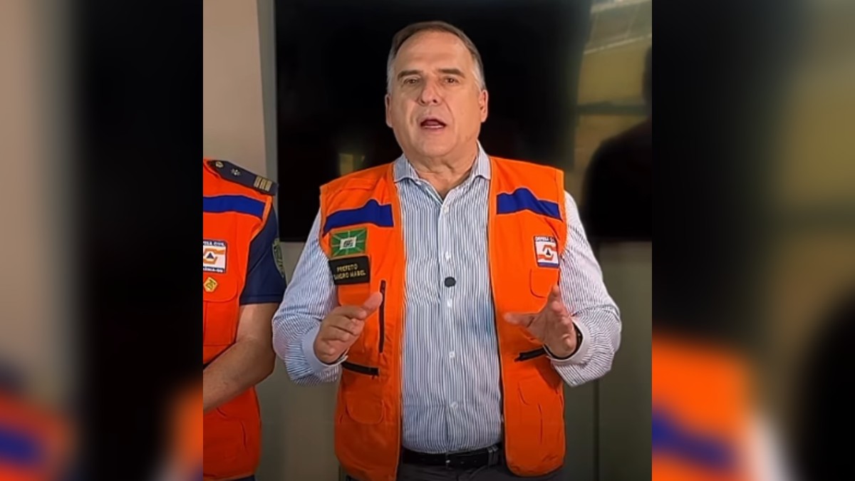Defesa Civil testa sistema de mensagem de emergência para tempestades em Goiânia