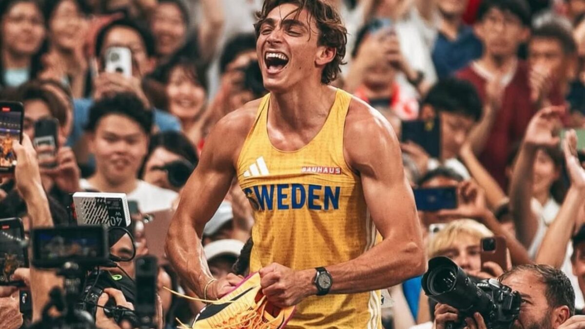 Armand Duplantis bate recorde mundial