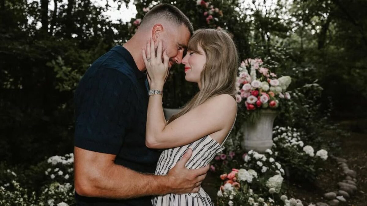 Travis Kelce comenta pela primeira vez noivado com Taylor Swift