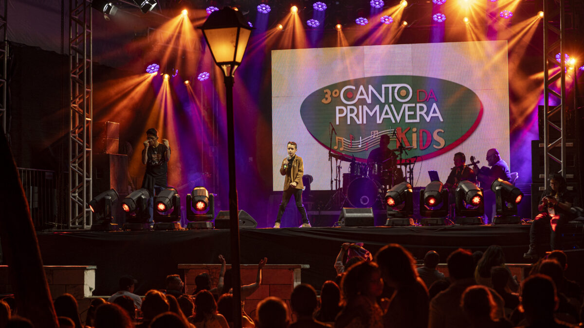Canto Kids começa nesta sexta-feira em Pirenópolis