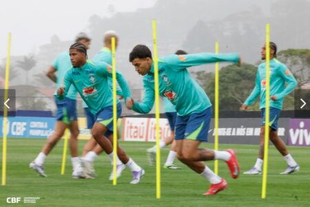 Seleção brasileira começa preparação para dois últimos jogos da Eliminatórias