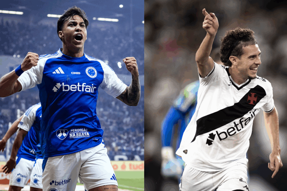 Cruzeiro e Vasco se juntaram a Corinthians e Fluminense nas semifinais da Copa do Brasil