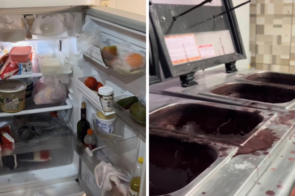 Pastelaria e açaíteria são fechadas por atuarem em condições insalubres em Goiânia