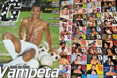 Coleção completa da G Magazine está à venda; saiba valor e quais são as edições mais raras Vampeta Latino Alexandre Frota posaram na revista