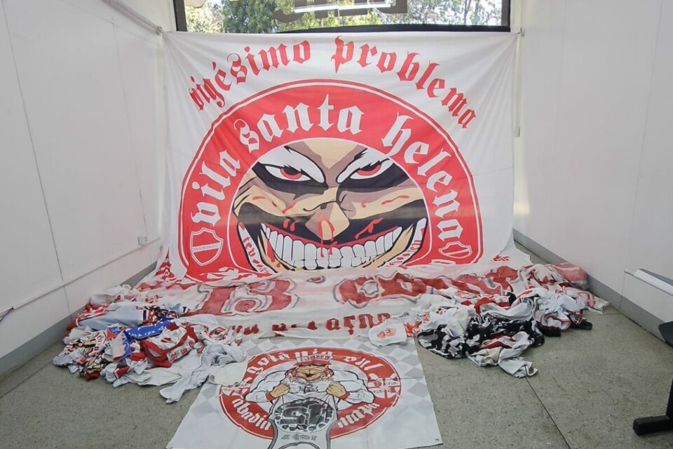 Imagem dos itens apreendidos