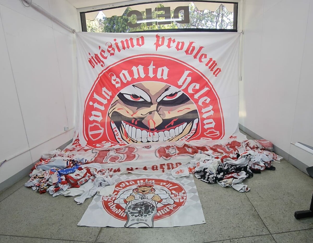 Imagem dos itens apreendidos