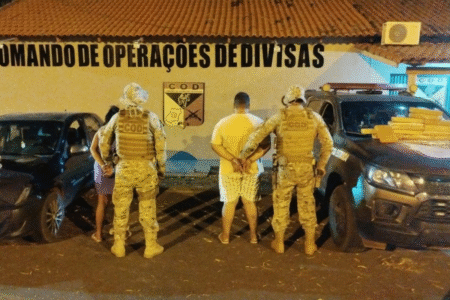 Casal é flagrado com drogas avaliadas em R$ 135 mil no sudoeste de Goiás (Foto: Divulgação)