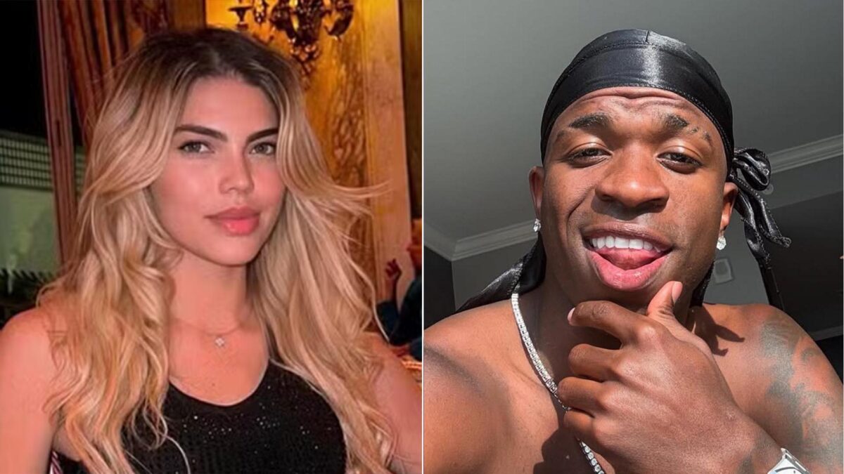 Modelo brasileira divulga prints com Vini Jr. durante rumores de affair com Virginia Fonseca; veja